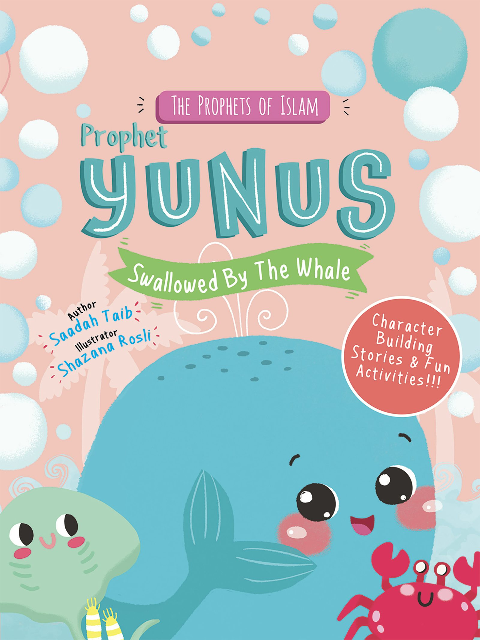 Book cover image for Prophet Yunus and the Whale Activity Book ISBN: 9780860377184
